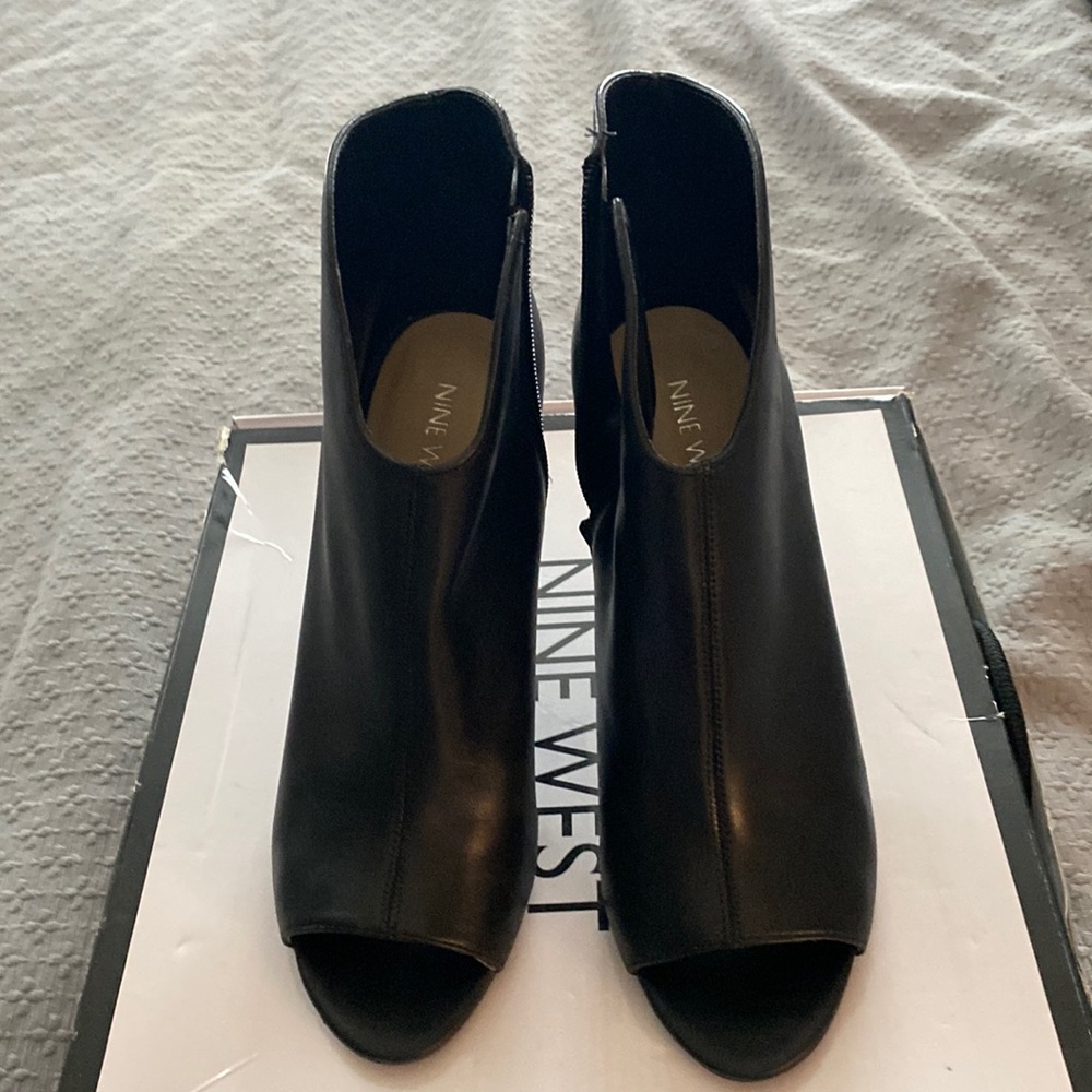 Super cute open toe boots